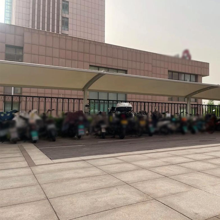 石屏县膜结构电动车棚