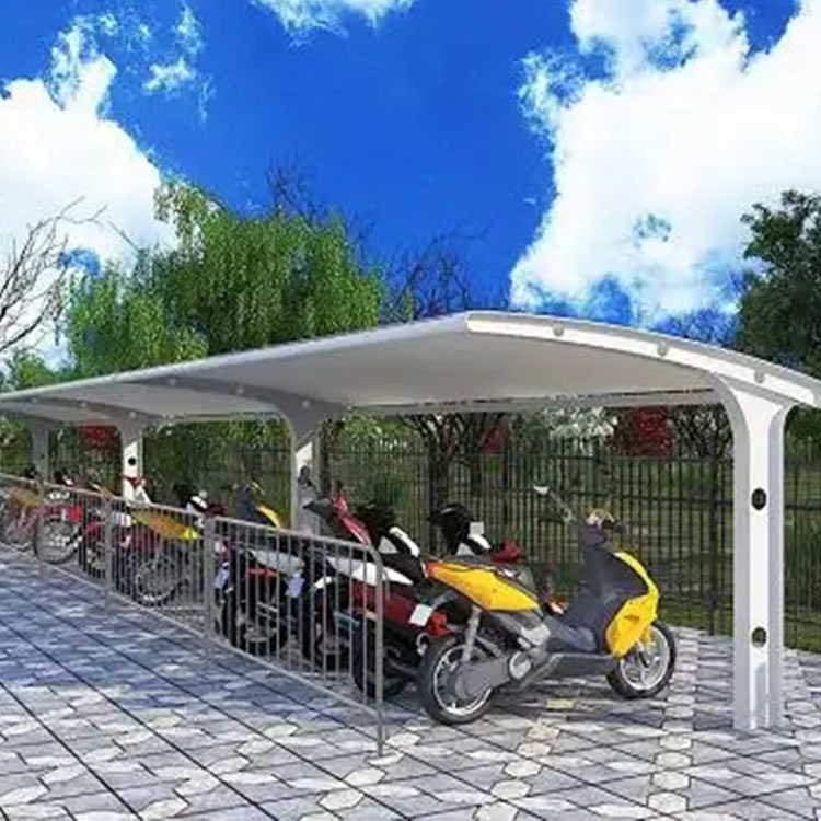 石屏县膜结构电动车棚